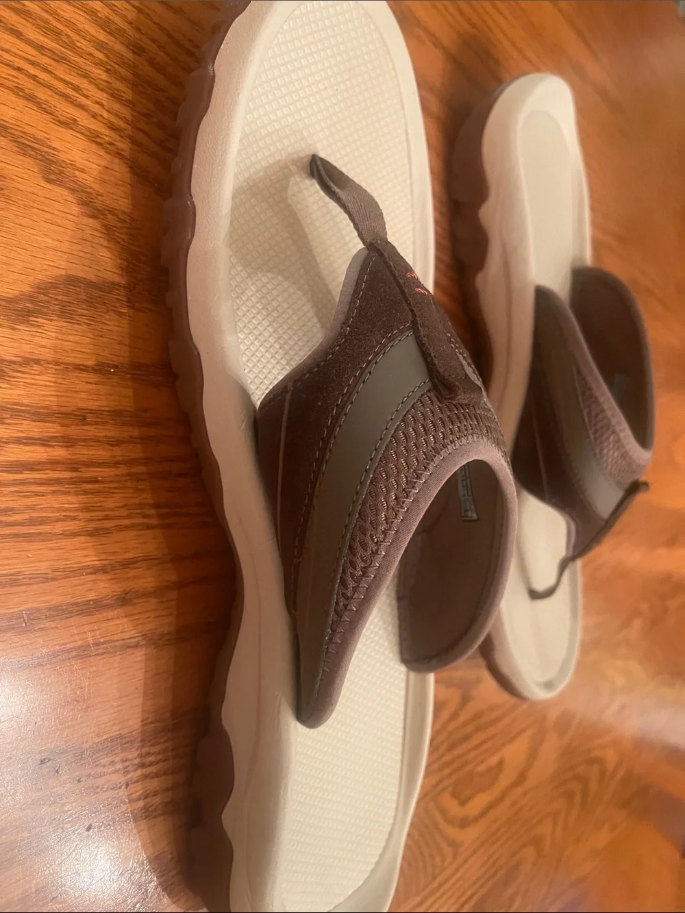 Teva Brown Rubber Tread Sandal Sole